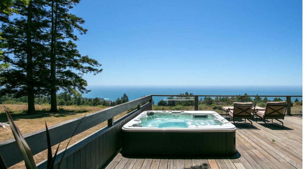 Hot Tubs on a deck