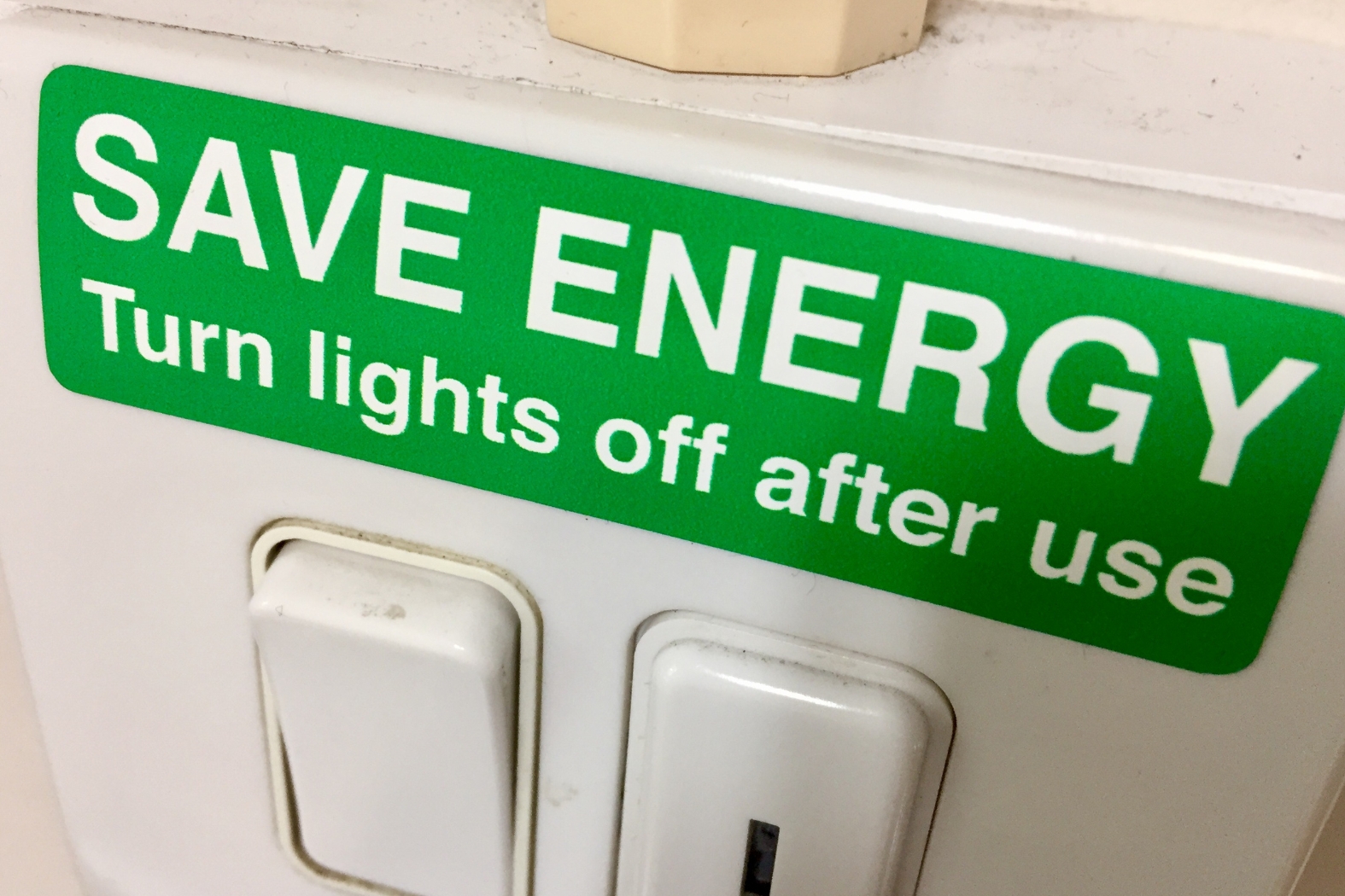 Reduce your direct use of energy