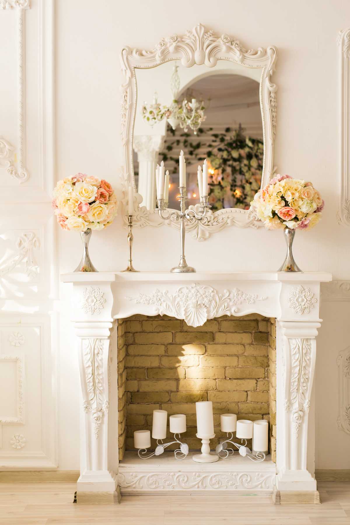 perfect summer mantel