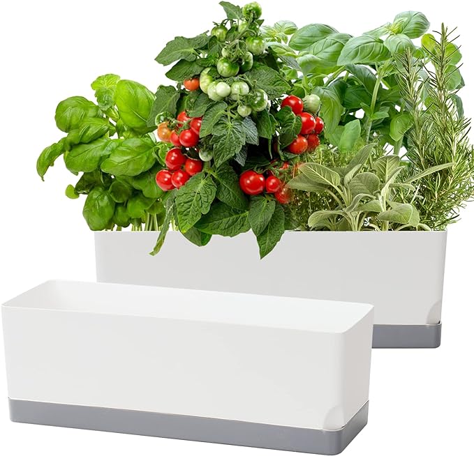 indoor planter box for herbs