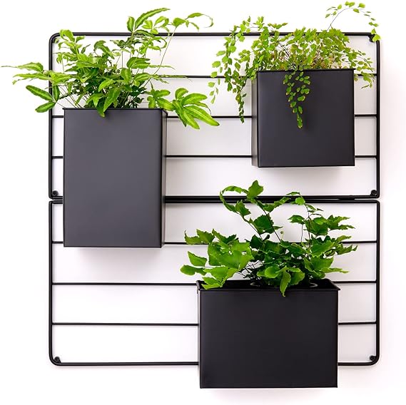 vertical wall mounted planter box