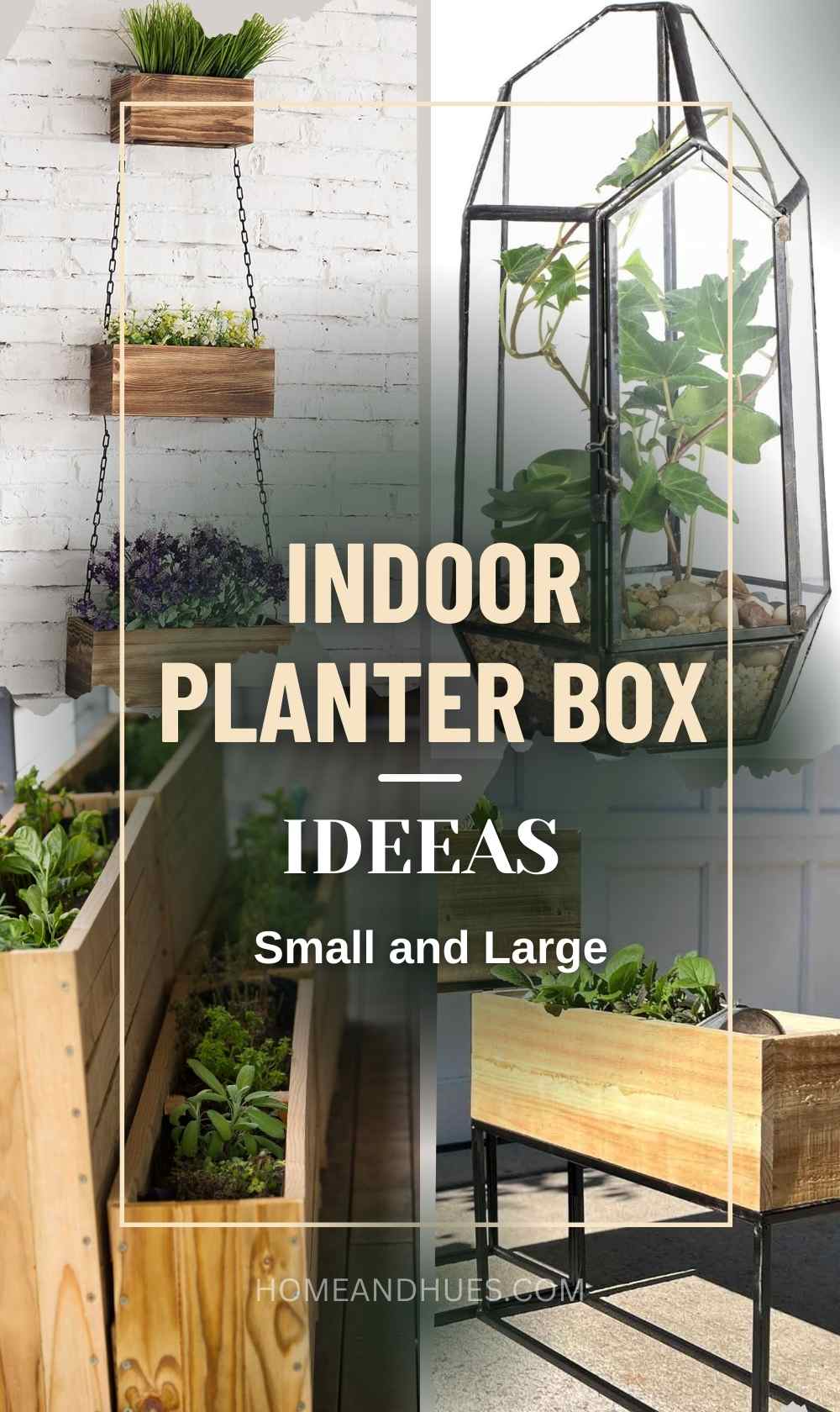 Indoor planter box ideas that are perfect for any home whether it's hanging, wall mounted or standing. From sleek, modern designs to cozy, rustic options, for every style and space size. These planter boxes can be both functional and stylish when indoors, helping you bring a little bit of the outdoors inside. Ready to find the perfect planter box for your indoor garden?
