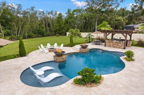 Pool Deck Types Pool Deck Ideas By Type For Above-Ground and In-ground Pools - Home And ...