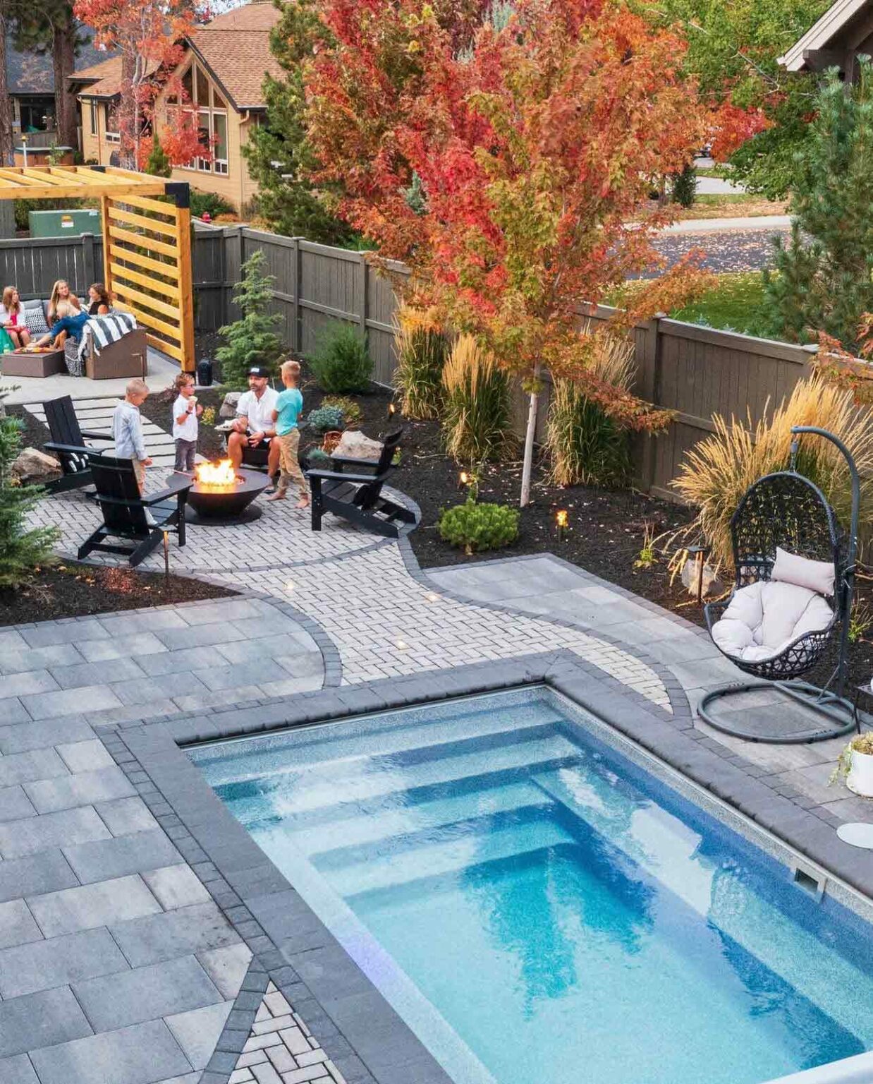 Pool Deck Ideas By Type For Above-Ground and In-ground Pools - Home And ...